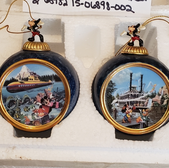 Vintage Bradford Disney ornaments - Picture 1 of 7
